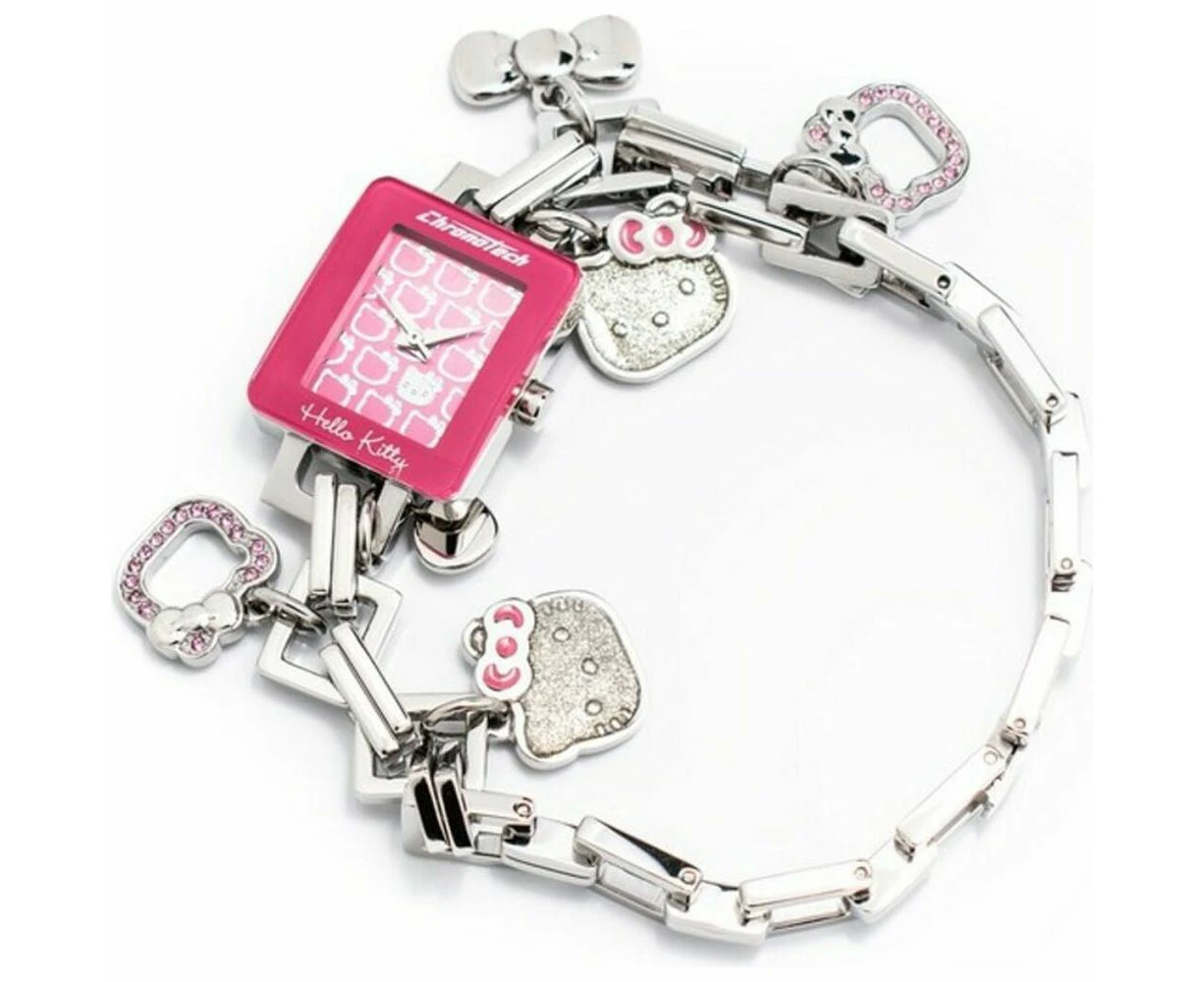 Hello Kitty Ladies' Chronotech Watch A Fusion Of Elegance And Fun