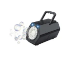 Upgrade Bubble Machine Automatic Bubble Blower with 2 Speed Levels-black