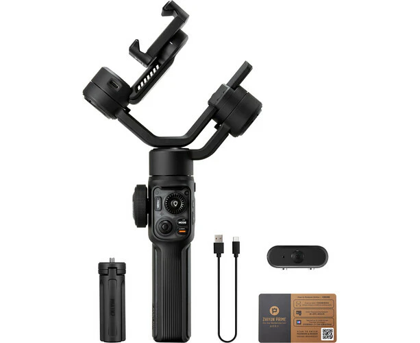 Zhiyun Smooth 5S AI Combo 3-Axis Gimbal with AI Tracker for Android IOS Smartphone