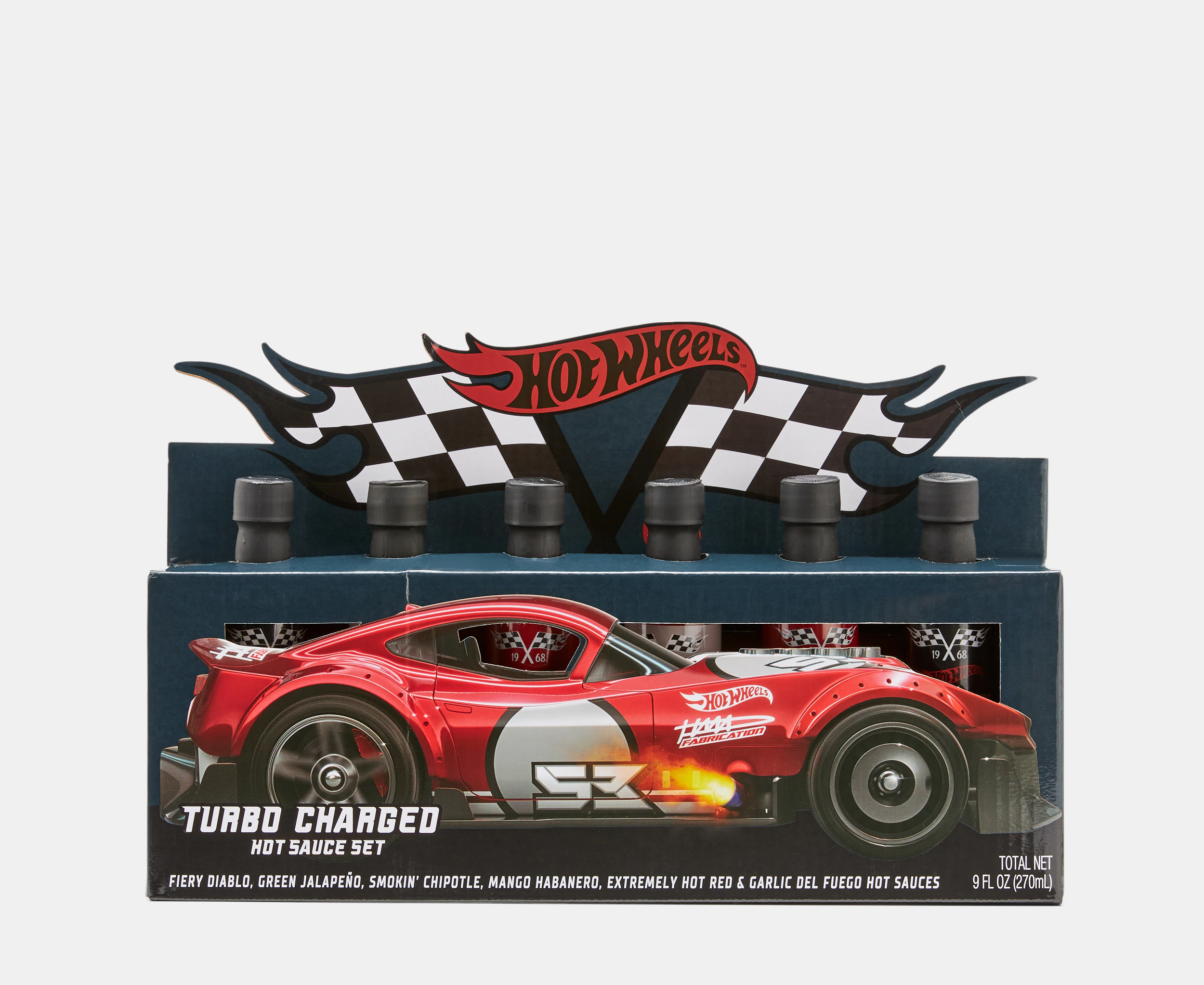 Modern Gourmet Hot Wheels Turbo Charged Hot Sauce Set