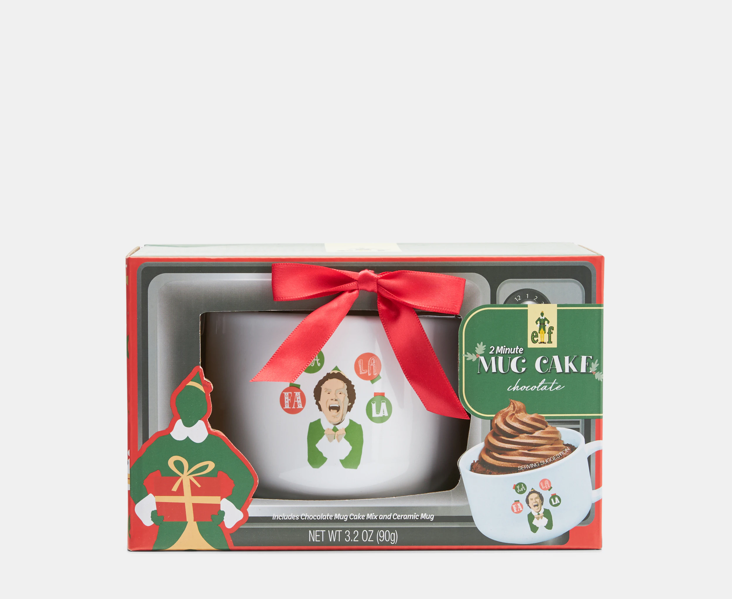 Elf Chocolate Mug Cake Kit