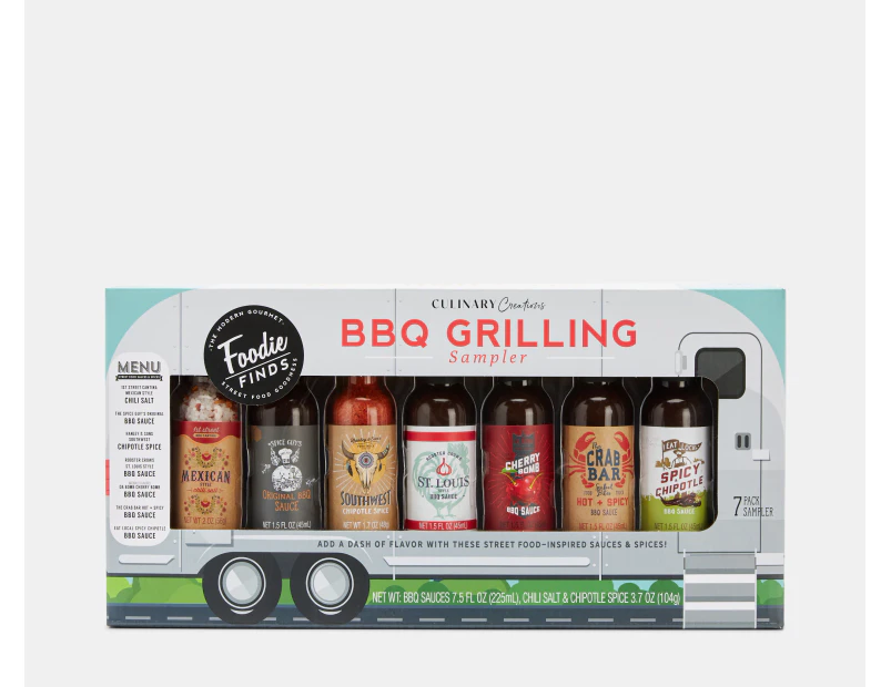 Modern Gourmet Culinary Creations BBQ Grilling Sampler