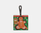 Modern Gourmet Cast Iron Skillet Gingerbread Man Baking Kit