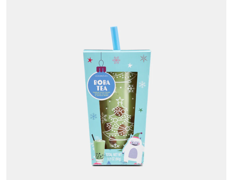 Modern Gourmet Matcha Boba Tea Tumbler Set