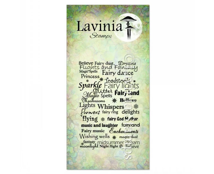 Lavinia Fairy Words Stamp