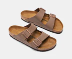 Birkenstock Arizona Birko-Flor Narrow Fit Sandals - Mocca