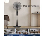 Spector Pedestal Fan Oscillating 28 Speeds Standing Cooler with Remote Control