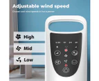 Spector Electric Tower Fan Air Cooler Oscillating Timer 3 Speeds Remote Control