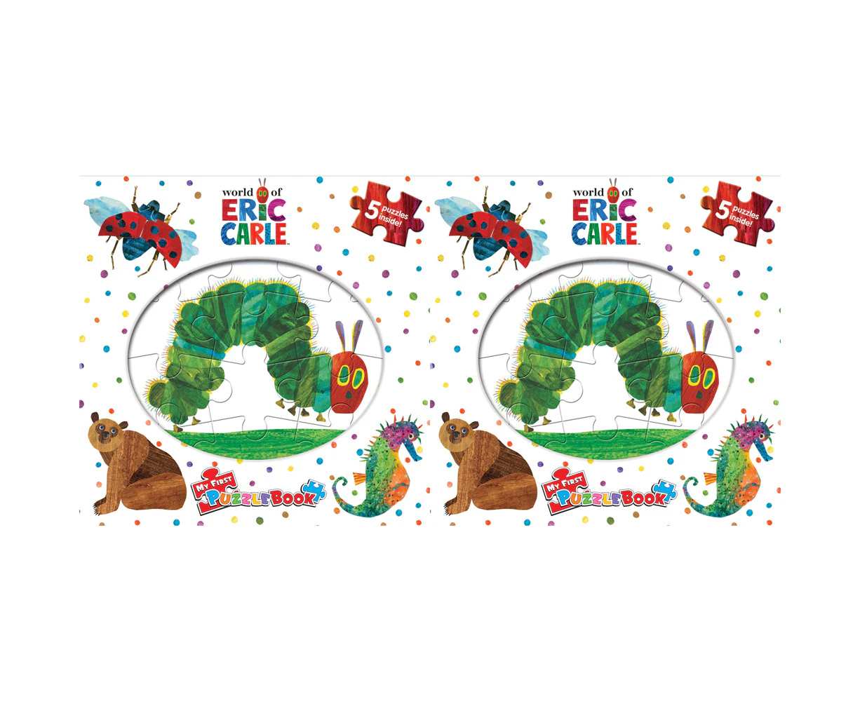 2x Eric Carle My First Puzzle Book Kids/Children Jigsaw Educational Game 3y+