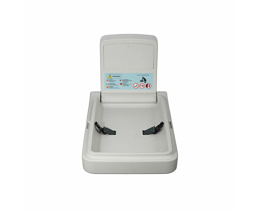 Dolphy Waterproof High Density polyethylene Baby Change station - Grey