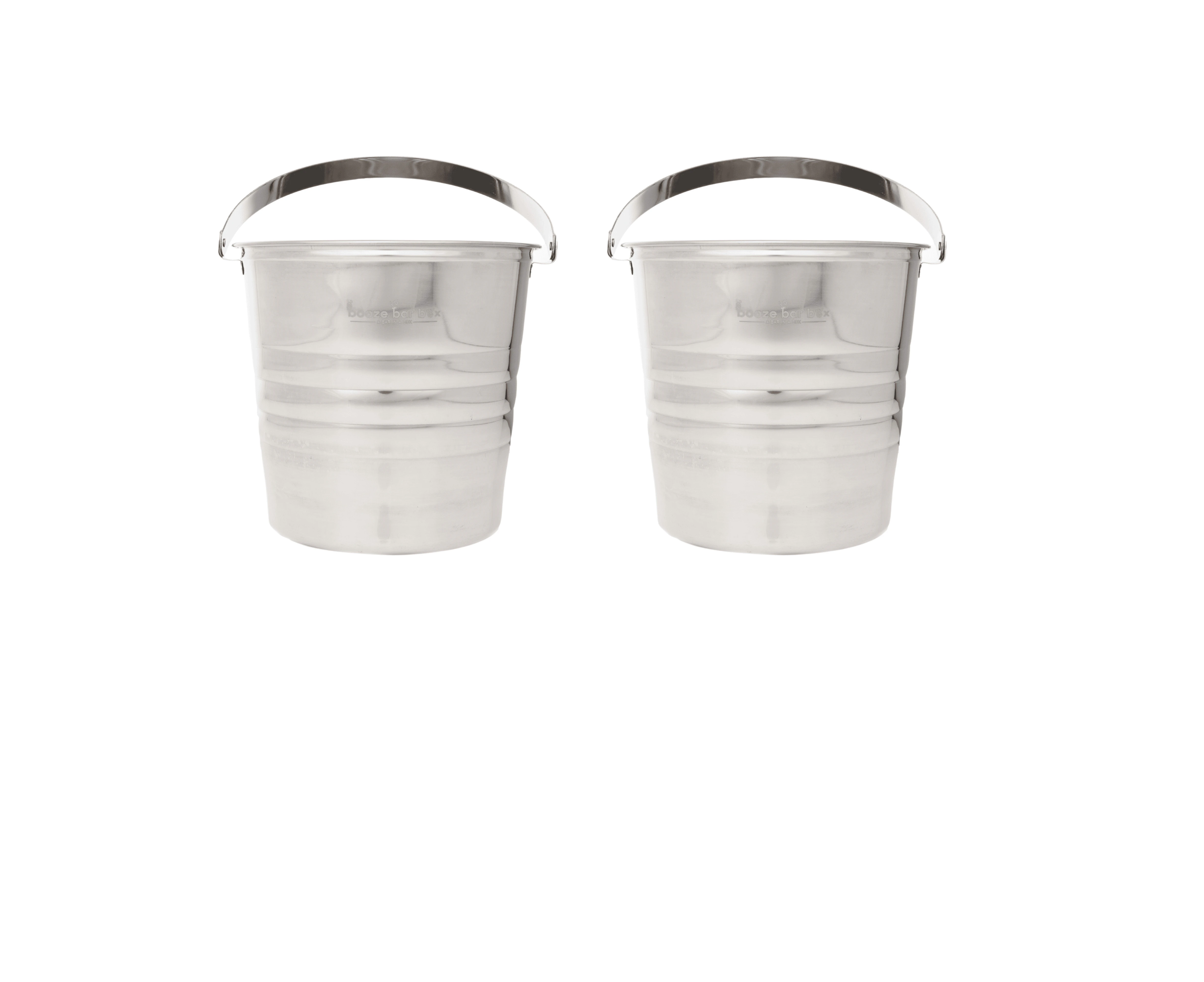 3 L Exquisite Antique Silver Ice Buckets | Booze Bar Box