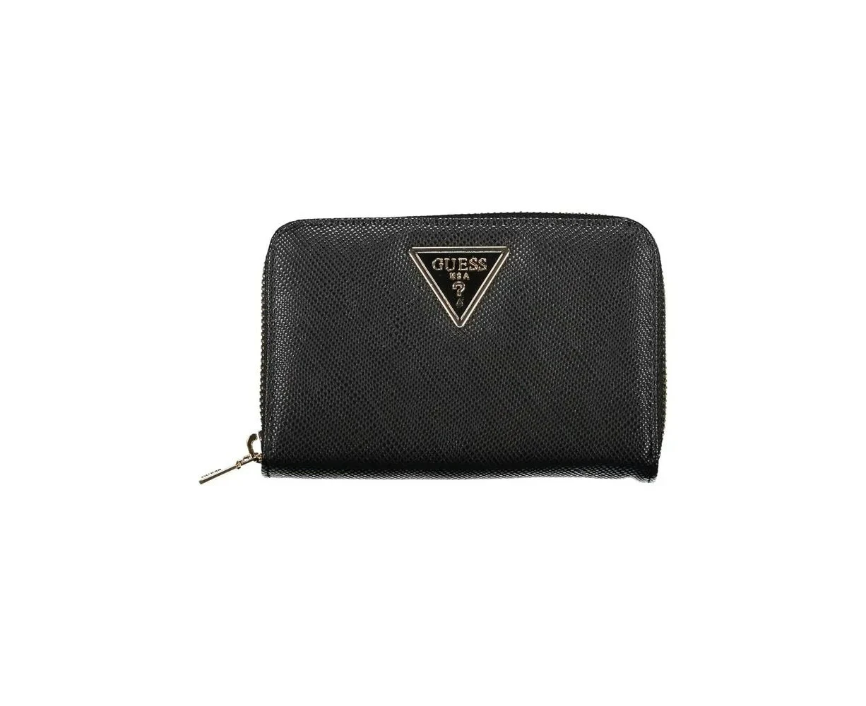 Guess Jeans Chic Black Multi-Compartment Wallet