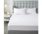 Soho Collection Quilted Microfibre Fitted Mattress Protector 38cm Wall Double