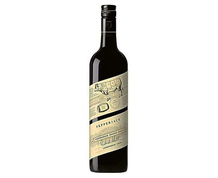 Pepperjack Scotch Fillet Graded McLaren Vale Shiraz 750ml