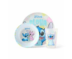 3 Piece Disney Lilo & Stitch Mealtime Set