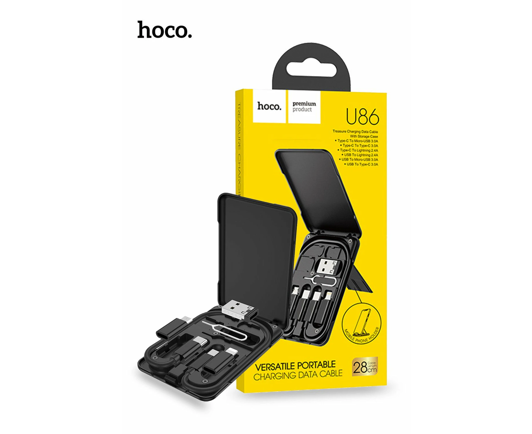 Hoco Treasure Kit USB-C Lightning Adapter SIM