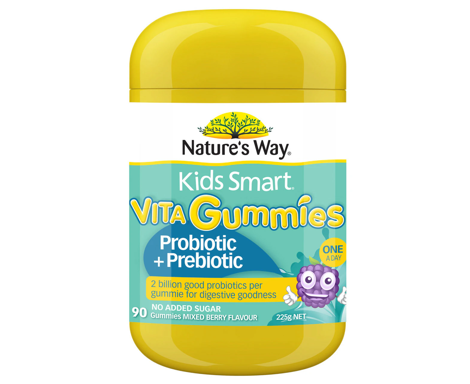 Nature's Way Kids Smart Vita Gummies Probiotic + Prebiotic 90