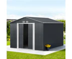 Giantz Garden Shed 3x3M Outdoor Storage Tool Workshop House Shelter