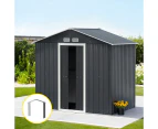 Giantz Garden Shed Outdoor Storage 2.15x1.74M Tool Workshop House w/Extension Kit