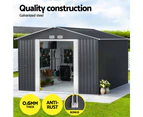 Giantz Garden Shed 3x3M Outdoor Storage Tool Workshop House Shelter