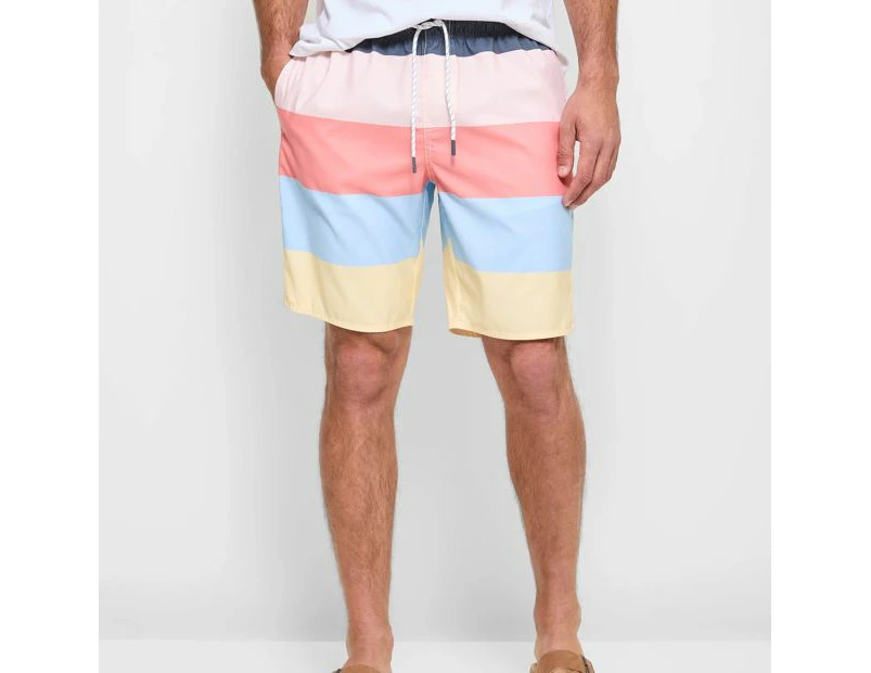 Target Multi Stripe Boardshorts