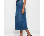 Petites Denim Maxi Skirt - Dannii Minogue