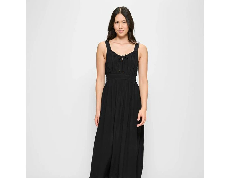 Target Sleeveless Crepe Midi Dress