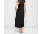 Target Sleeveless Crepe Midi Dress