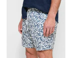 Target Leaf Print Bondi Shorts