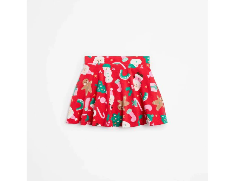 Target Christmas Skater Skort