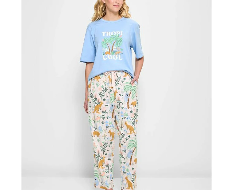 Target Jersey 7/8 Length Pyjama Sleep Pants