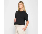 Target Maternity Linen Blend Shorts