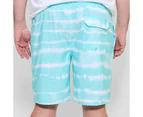 Target Plus Size Tie Dye Boardshorts