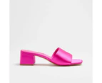 Target Womens Satin Low Block Heel - Akira