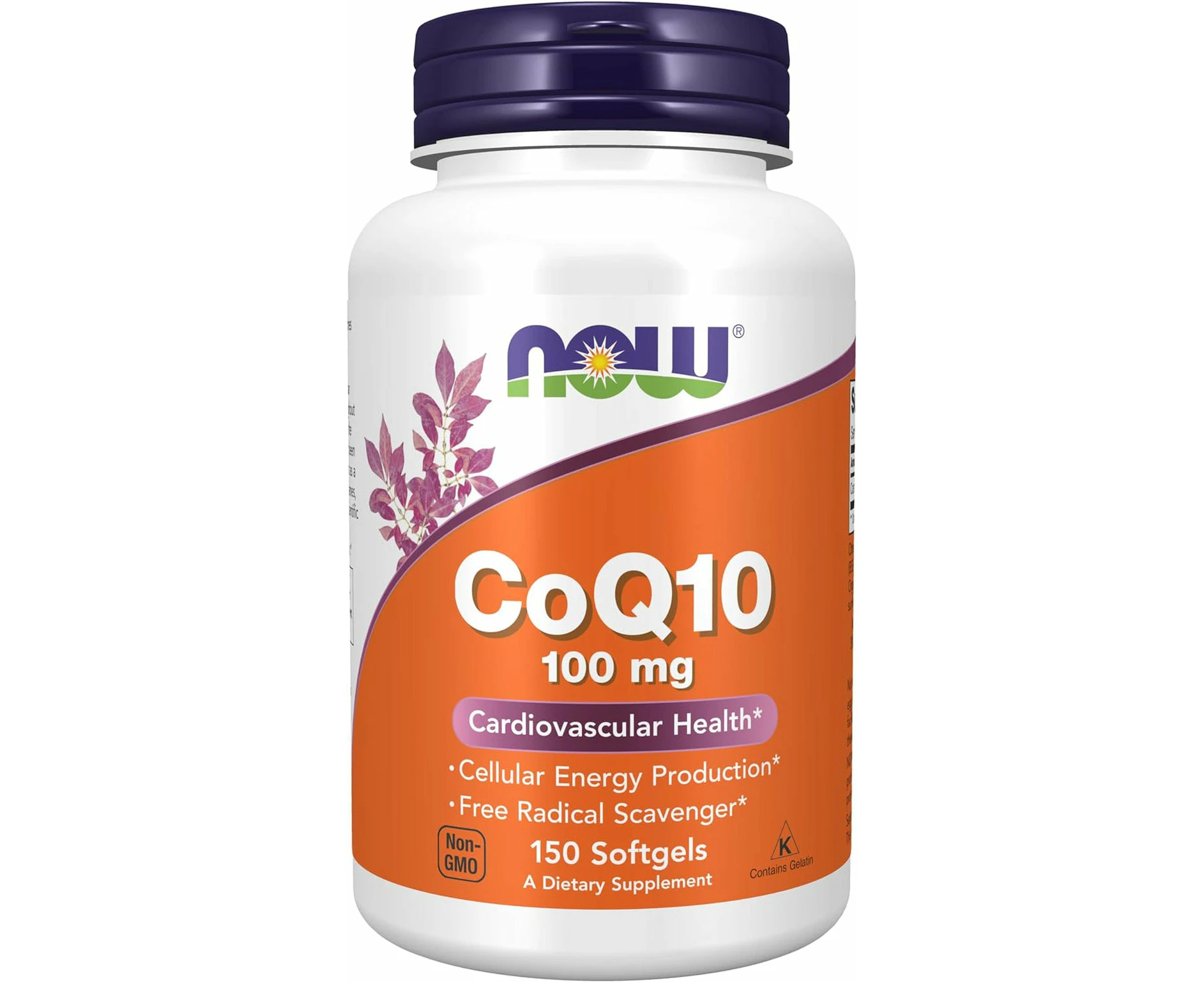 NOW Coq10 100mg, 150 Softgels