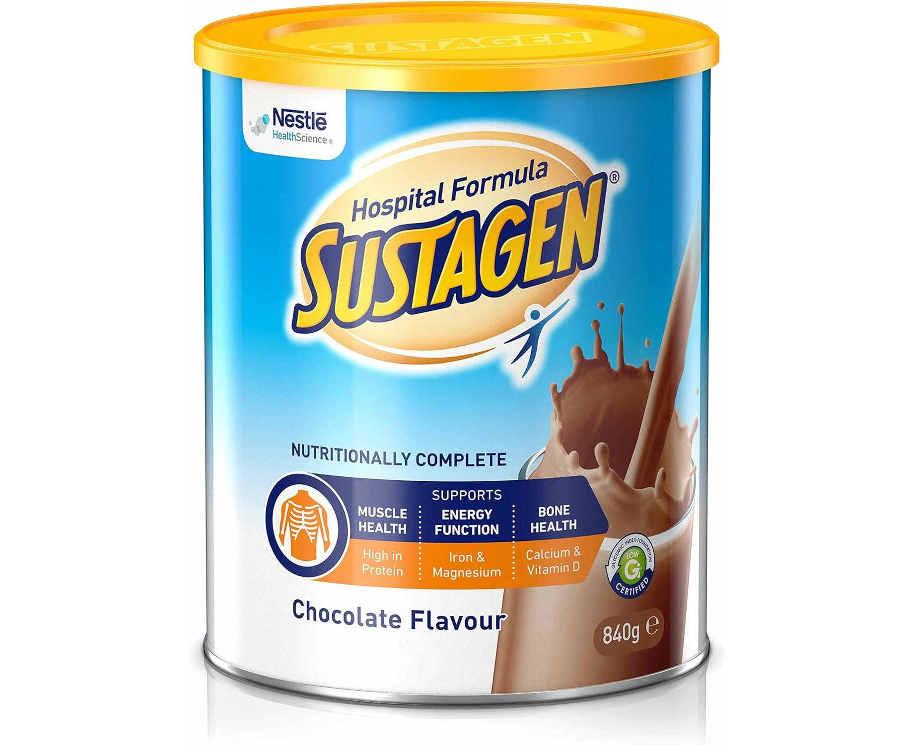 Sustagen Hospital Formula Nutritional Supplement, Chocolate Flavour, 840g