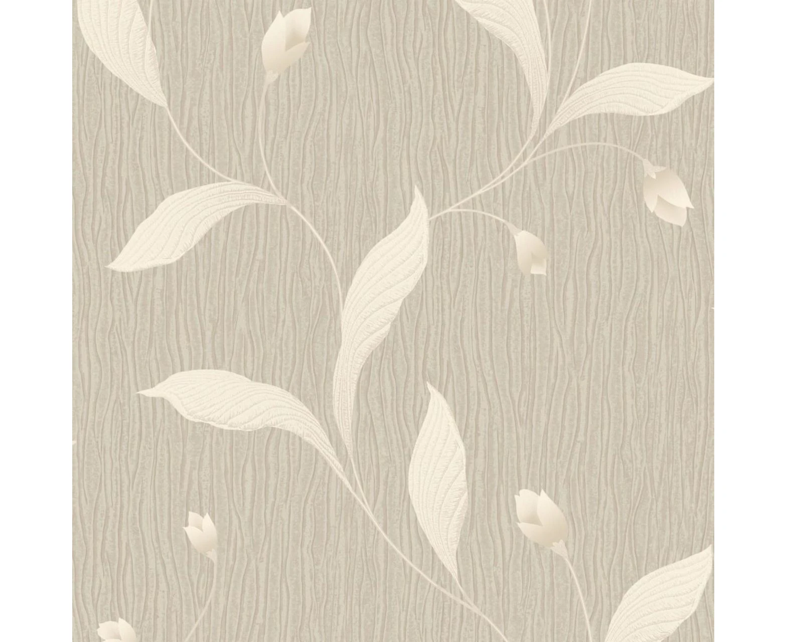 Belgravia Tiffany Floral Trial Textured Wallpaper (Beige) - AG994