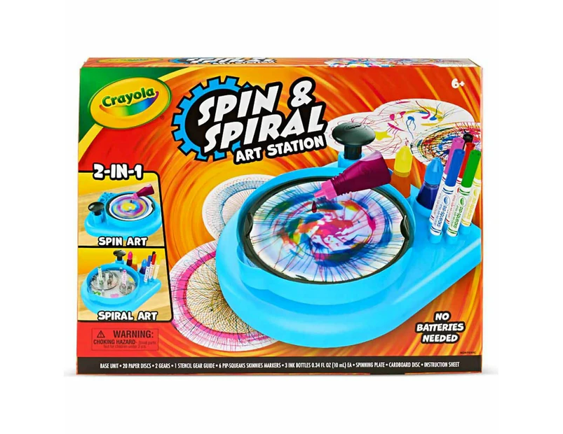 Crayola - Spin & Spiral Art Station 2.0