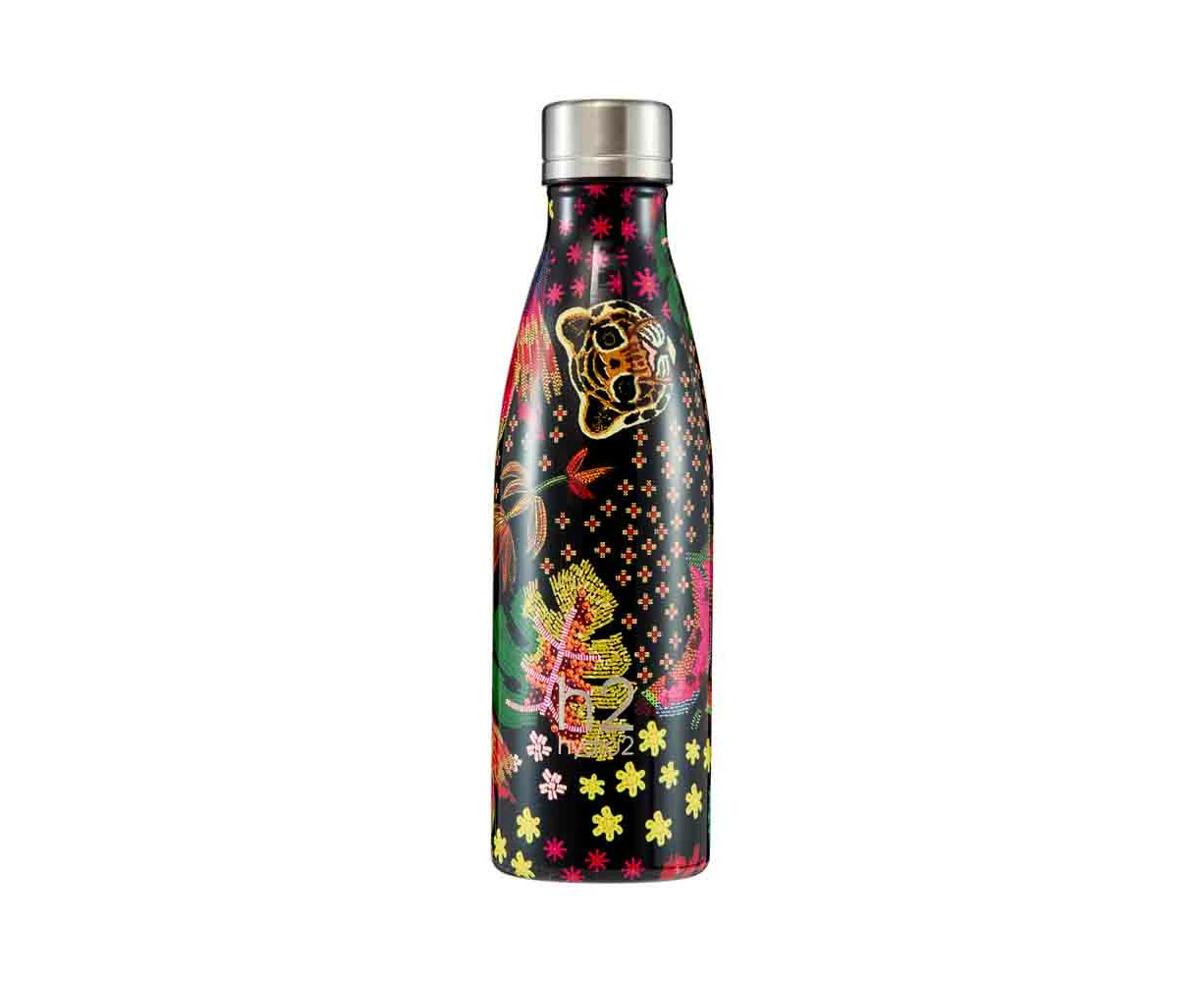 h2 hydro2 h2 Suma Bottle 500ml - Birds of Paradise