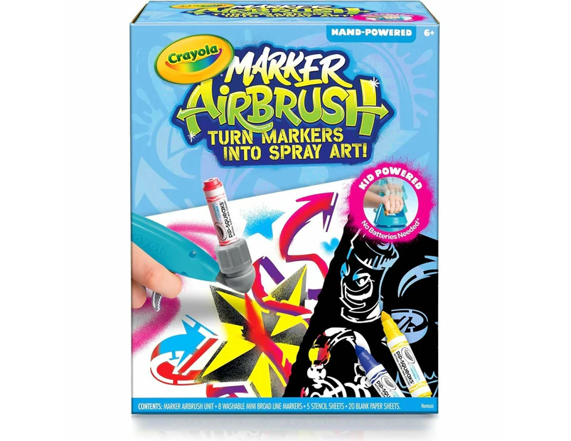 Crayola - Marker Airbrush Kit 2024