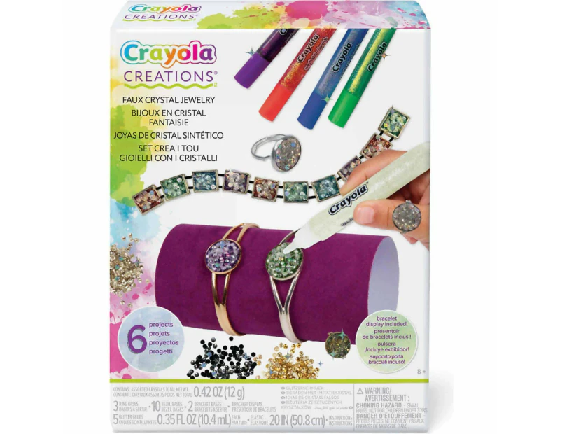 Crayola - Creations Faux Crystal Jewelry Kit