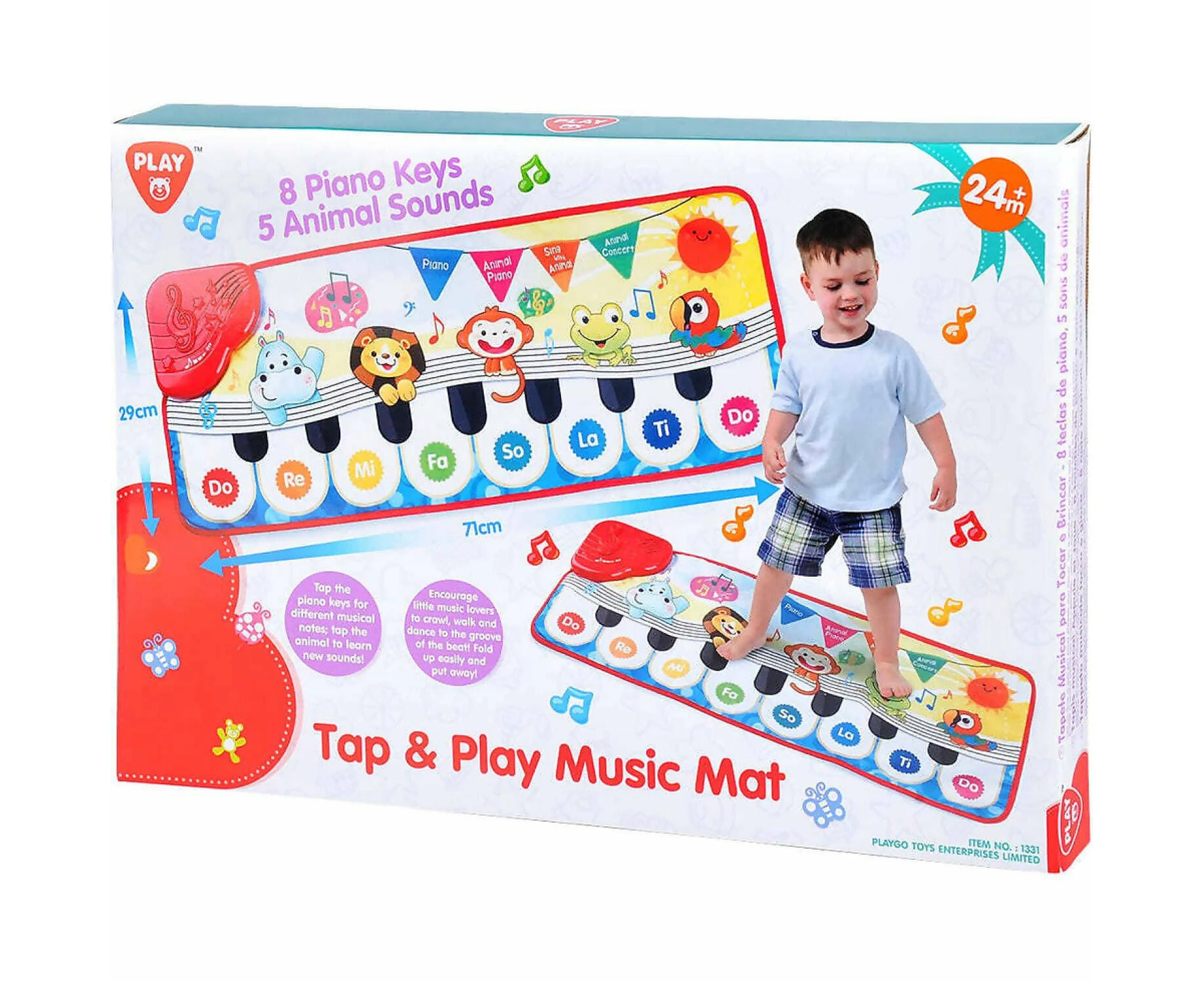 Playgo Toys Ent. Ltd. - Tap & Play Music Mat