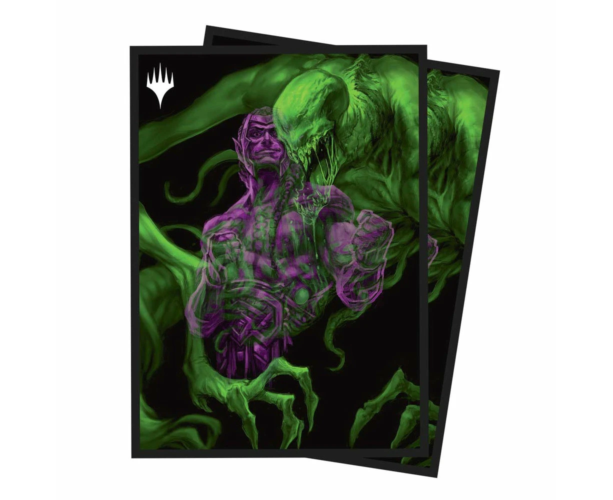 Ultra Pro: Duskmourn 100ct Sleeves Alt Art Key Character Mythic 2 for Magic: The Gathering