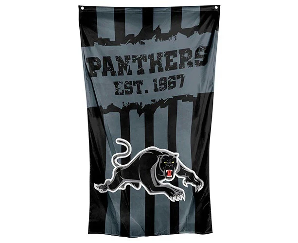 Penrith Panthers NRL Cape Wall Flag 90 by 150cm (NO STICK/POLE)