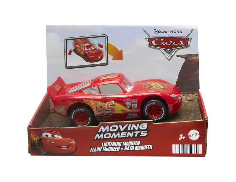 Disney Pixar Cars - Moving Moments Lightning Mcqueen