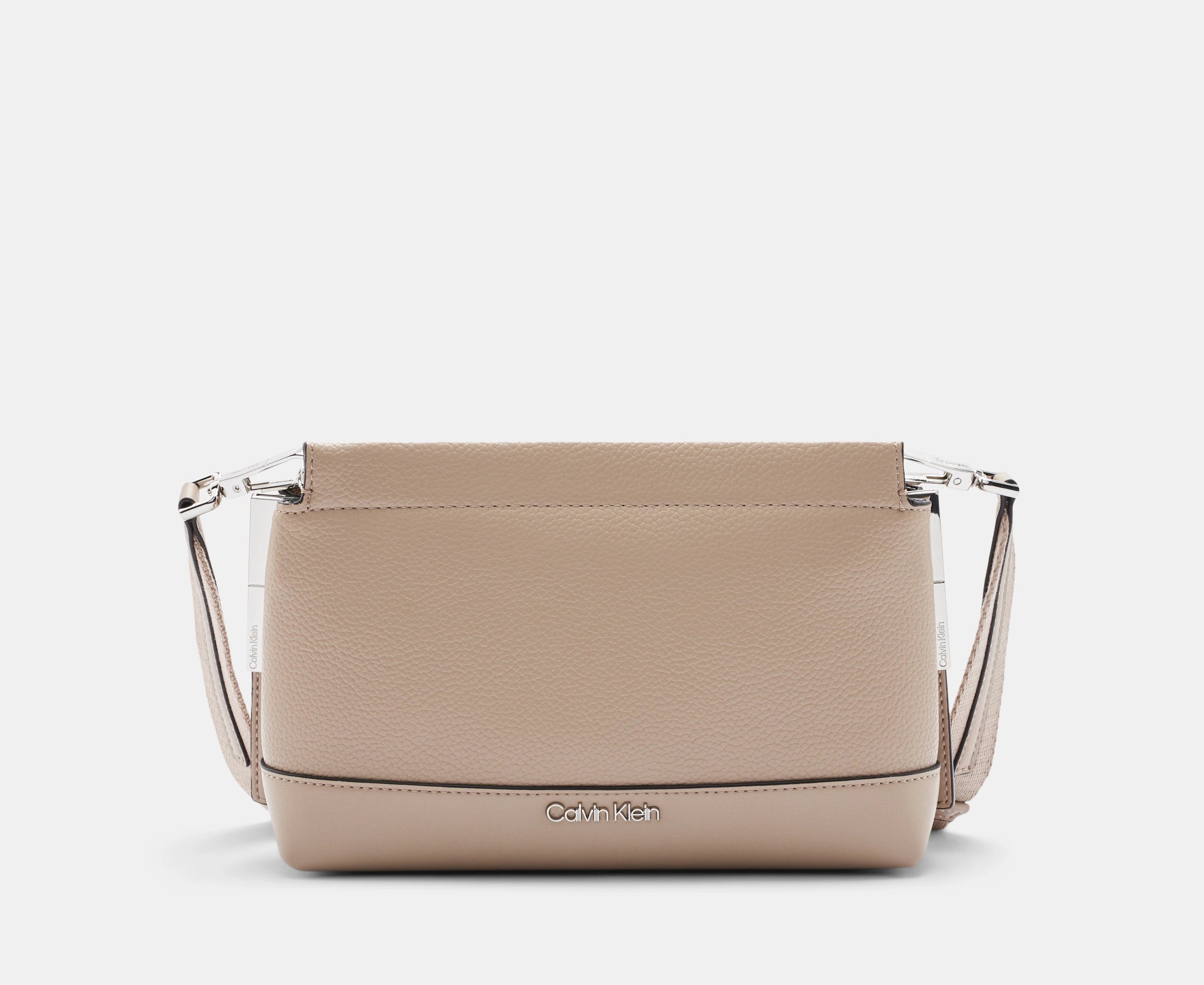 Calvin Klein Bianca Crossbody Bag - Silver Mink