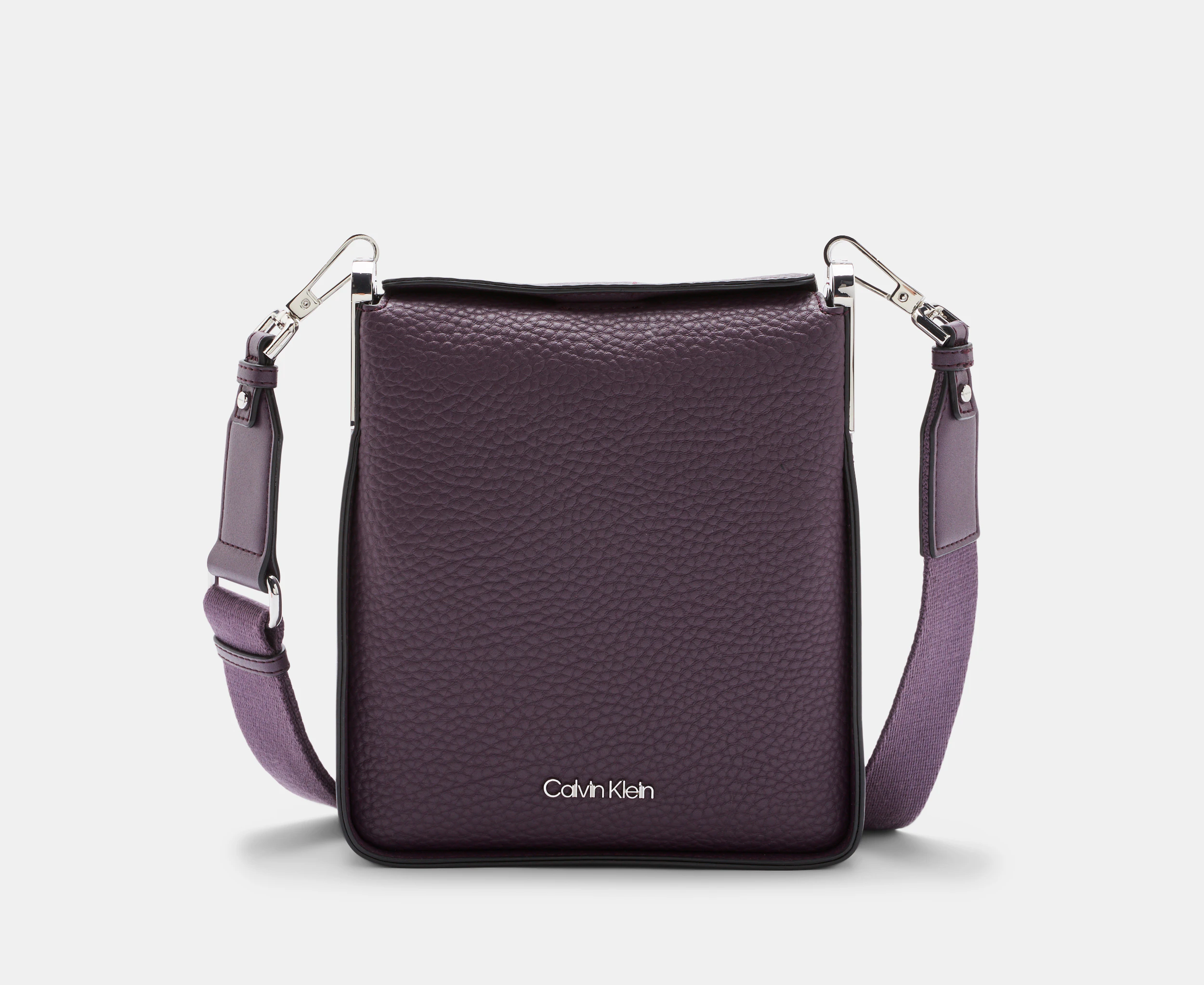 Calvin Klein Fay Crossbody Bag - Plum