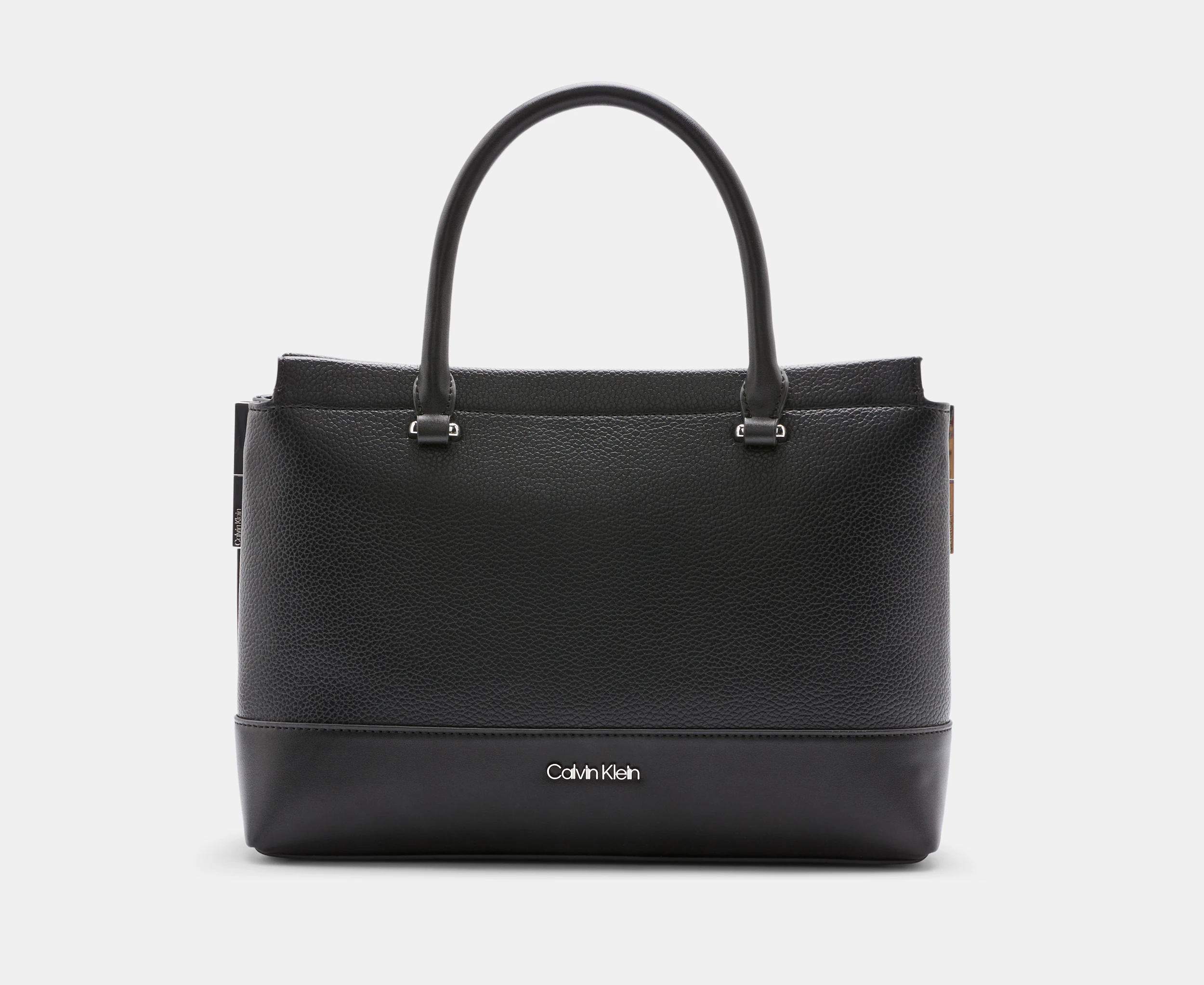 Calvin Klein Bianca Satchel Bag - Black