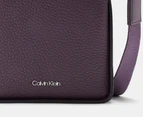 Calvin Klein Fay Crossbody Bag - Plum