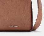 Calvin Klein Fay Crossbody Bag - Caramel